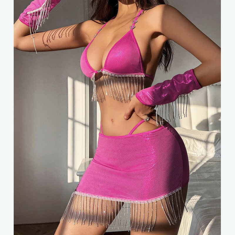 Pink Lingerie 4398