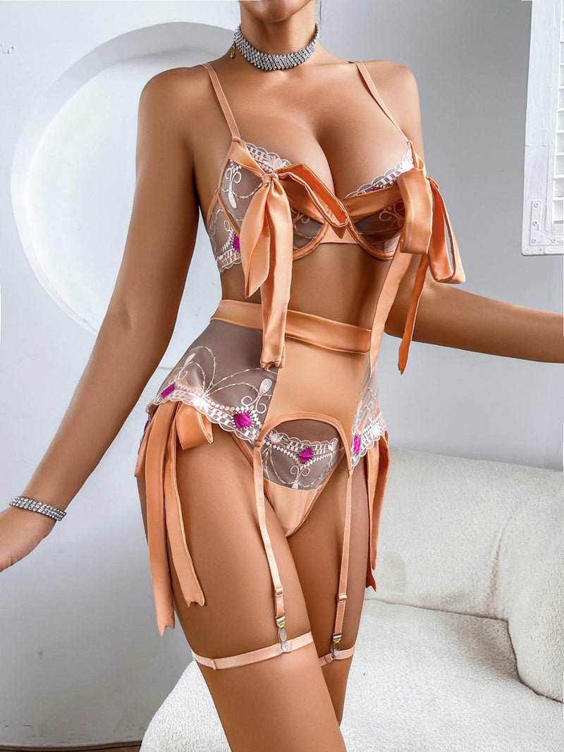 Orange Lingerie 4022