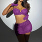Purple Fancy Lingerie 4380