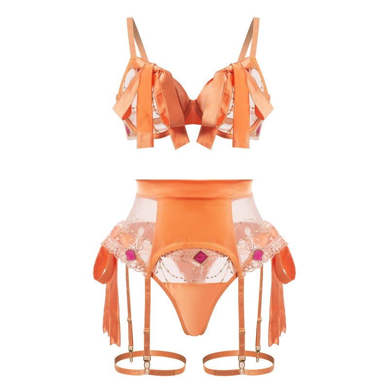 Orange Lingerie 4022