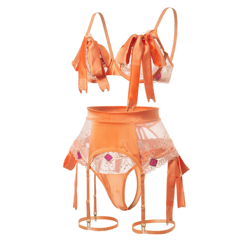 Orange Lingerie 4022