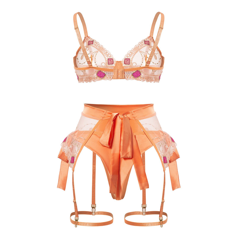 Orange Lingerie 4022