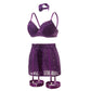 Lorna Purple Lingerie 7012