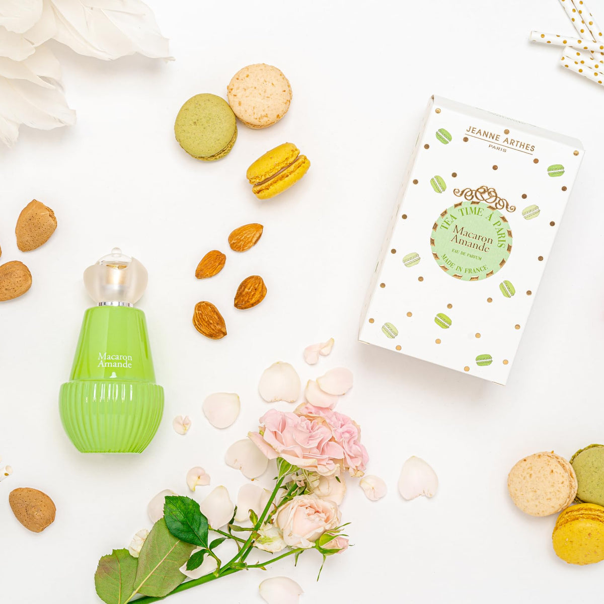 Macaron Almond Eau De Parfum 3.4 fl oz (100 ml) Perfume Men Women