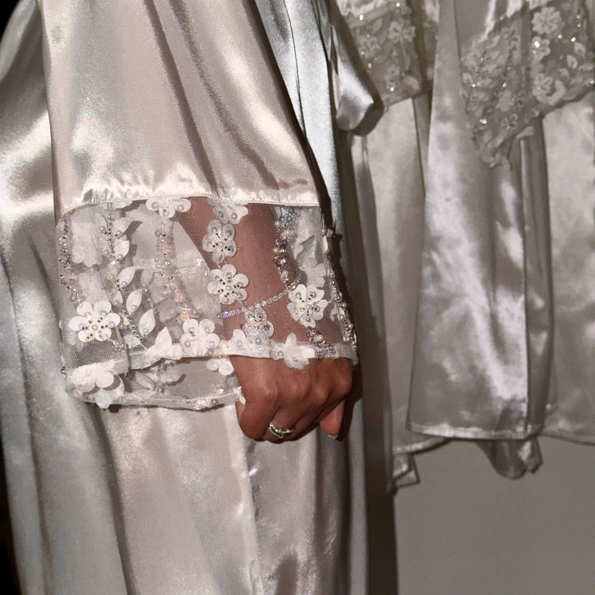Bridal robe custom