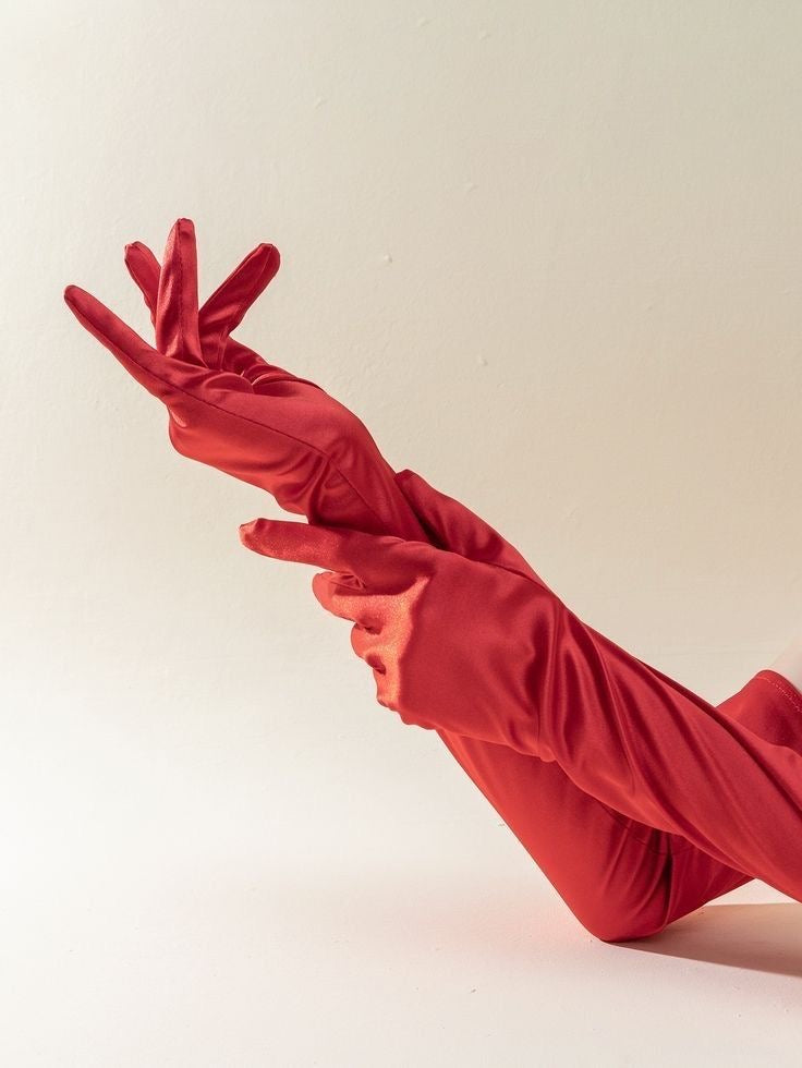 Red gloves