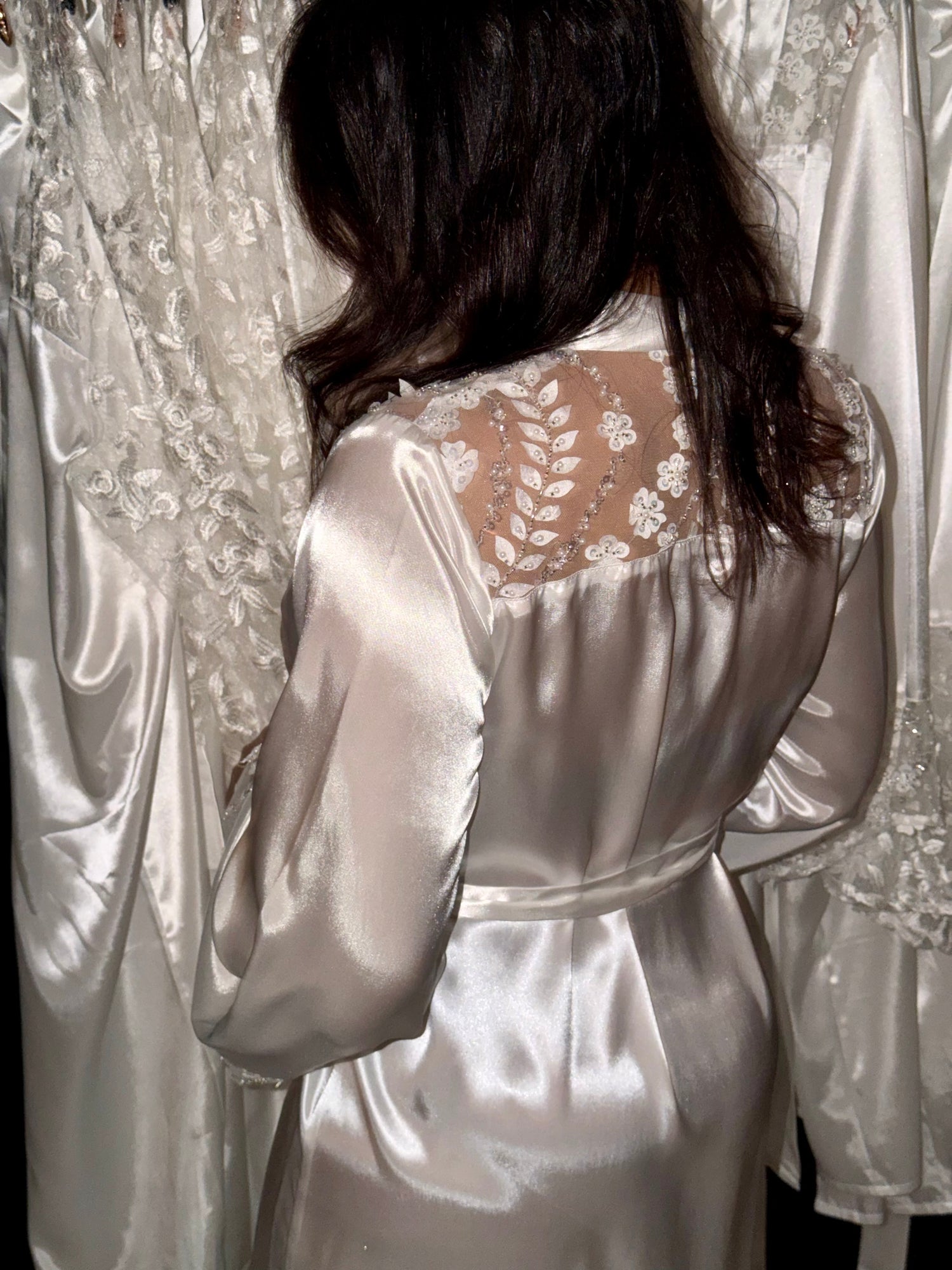 Bridal robe custom