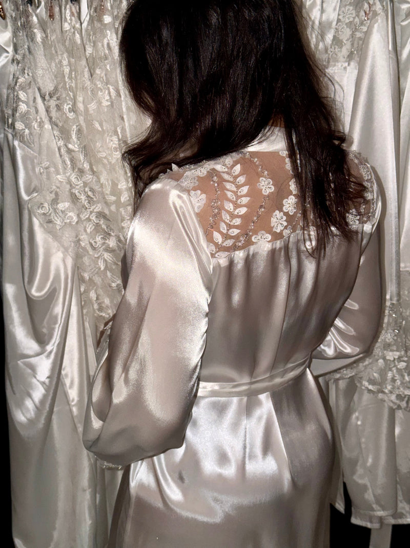 Bridal robe custom