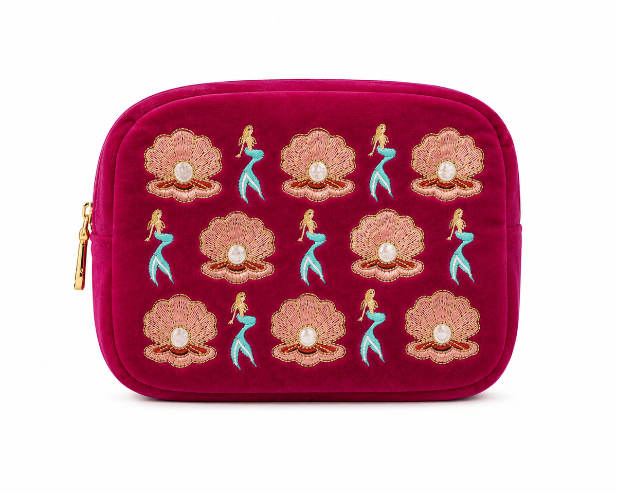 Pink Stories Makeup Bag