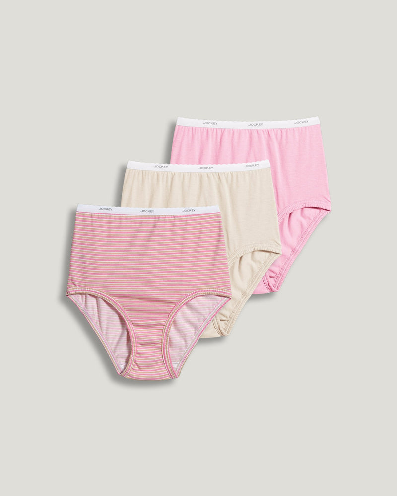 Jockey  Classic Brief - 3 Pack pink