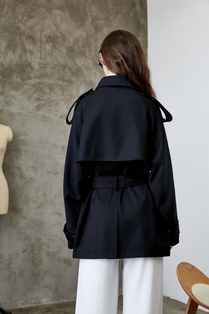 Black winter jacket