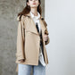 Beige winter jacket
