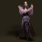 PINK SILK ROBE