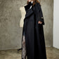 black loose jackets