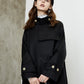 black loose jackets