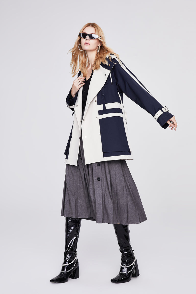 Ivy short DARK BLUE JACKET