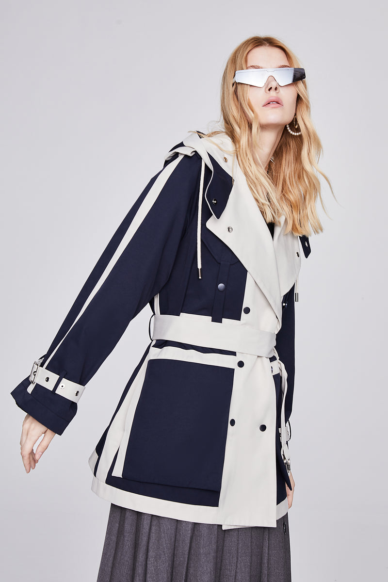 Ivy short DARK BLUE JACKET