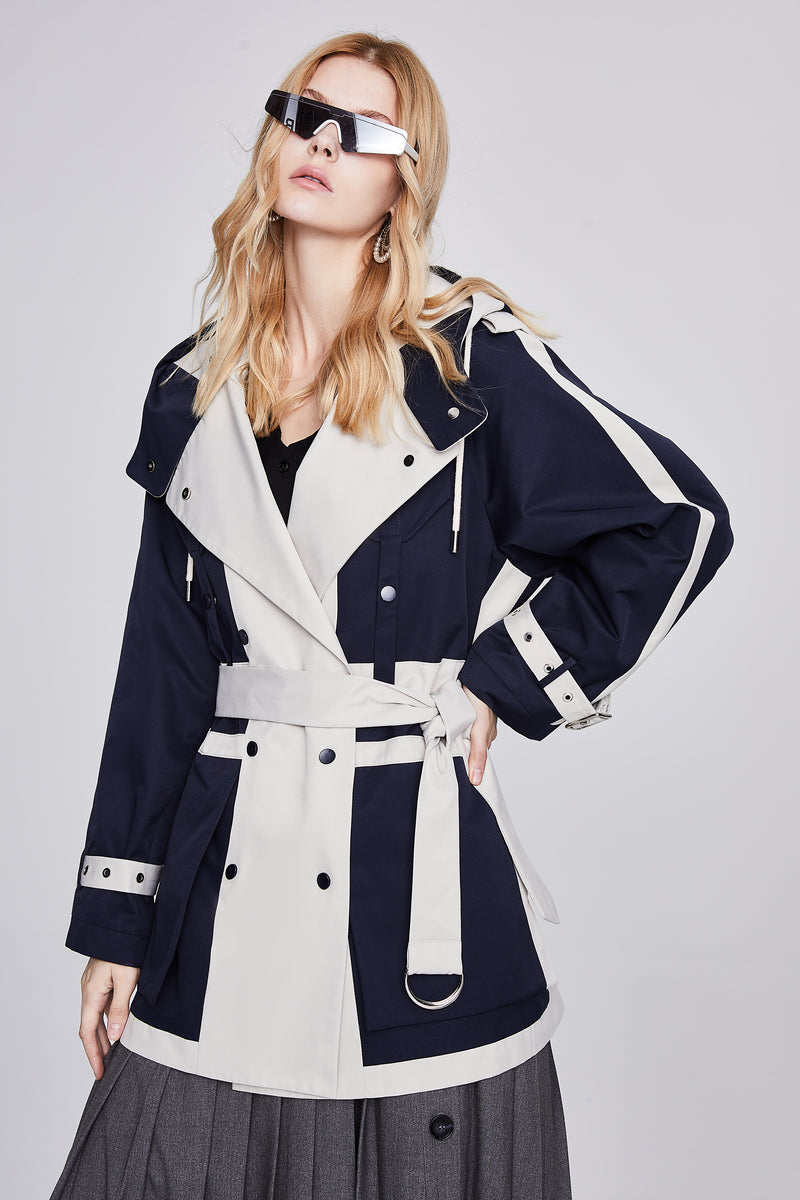 Ivy short DARK BLUE JACKET